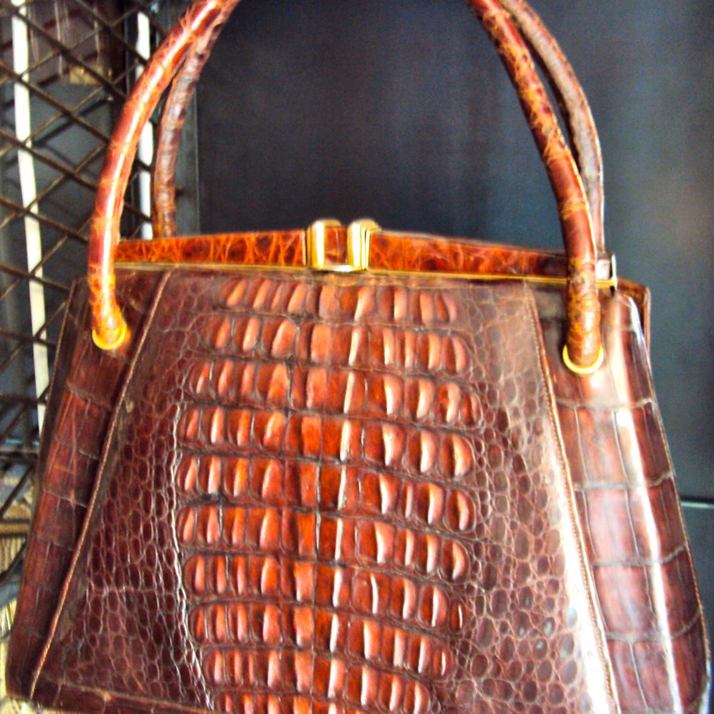 BORSA COCCODRILLO ANNI 40