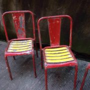 SET DI 4 SEDIE ORIGINALI TOLIX MODELLO T4