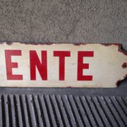 PLACCA 'SALLE D'ATTENTE'