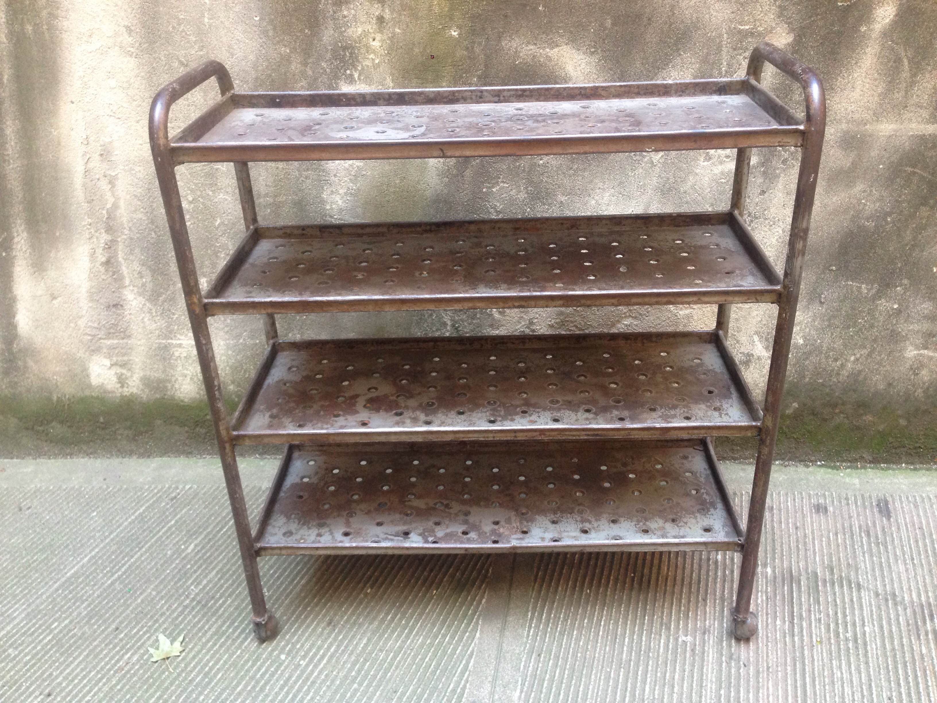 CARRELLO INDUSTRIALE 4 RIPIANI