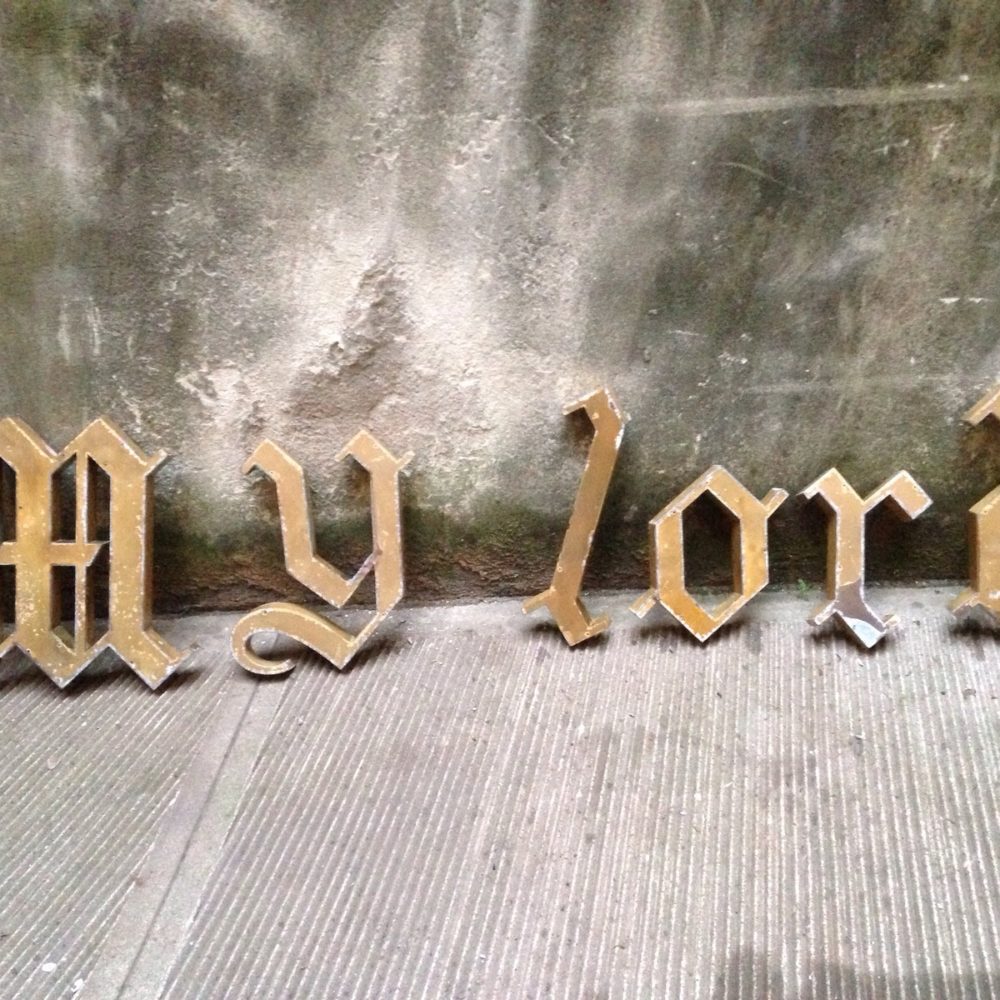 INSEGNA ANNI '30 'MY LORD'