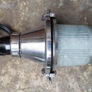 LAMPADE INDUSTRIALI DA SOSPENSIONE IN VETRO SMERIGLIATO
