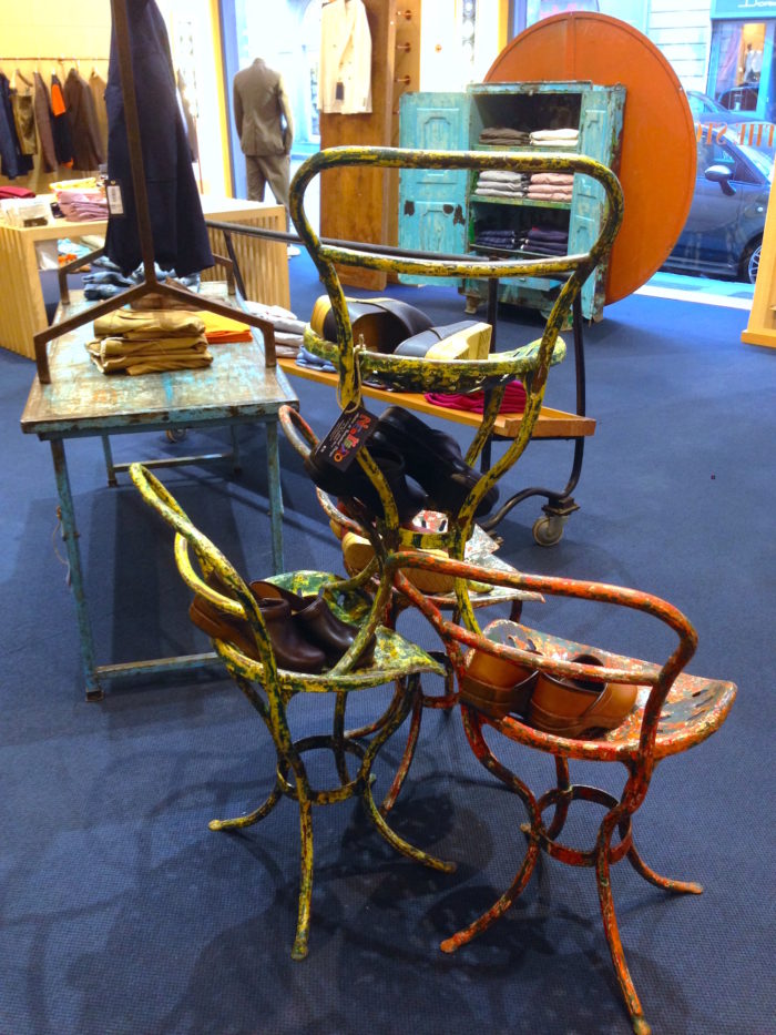 Store Styling, allestimento, noleggio sedie di design