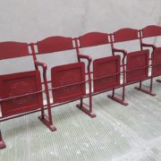 Poltroncine Cinema Legno anni'30