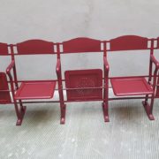Poltroncine Cinema Legno anni'30