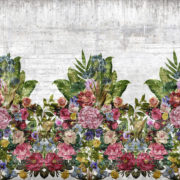 Flower wall Textur Wallpaper