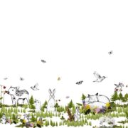 Animals Illustration Wallpaper
