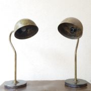 Lampade ex officina in ottone