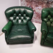 Salotto Chesterfield Verde