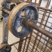 Carrello portabottiglie ferro