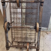 Carrello portabottiglie ferro