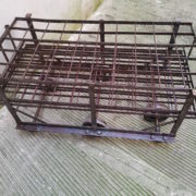 Carrello portabottiglie ferro
