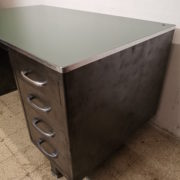 Scrivania anni '50 ferro