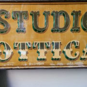 Insegna studio fotografico anni '70