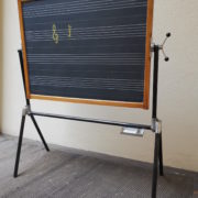Lavagna scolastica musicale anni'60