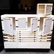 Armadietto legno studio dentistico