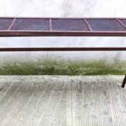 consolle in ferro rivettata