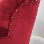 Divano Velluto Rosso