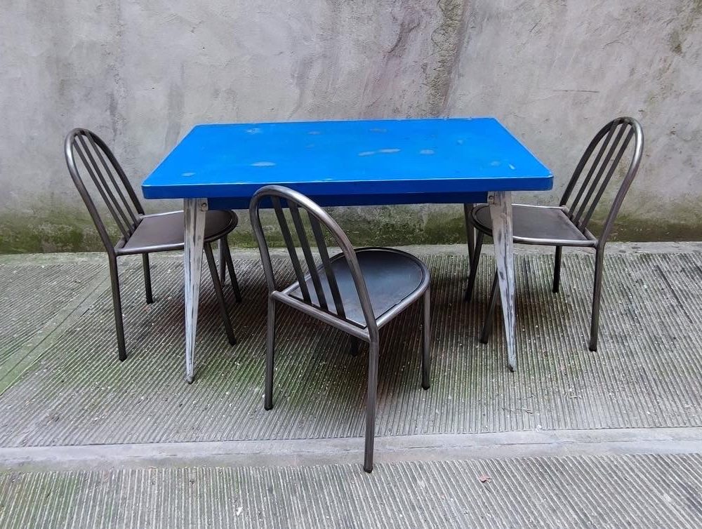 Tavolo da pranzo Tolix Modello T55 - Anni '50