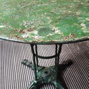 Tavolo da giardino in ferro, anni '40