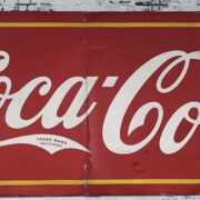 Insegna Coca Cola 1957