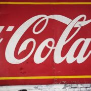 Insegna Coca Cola 1957