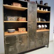 Credenza industriale francese