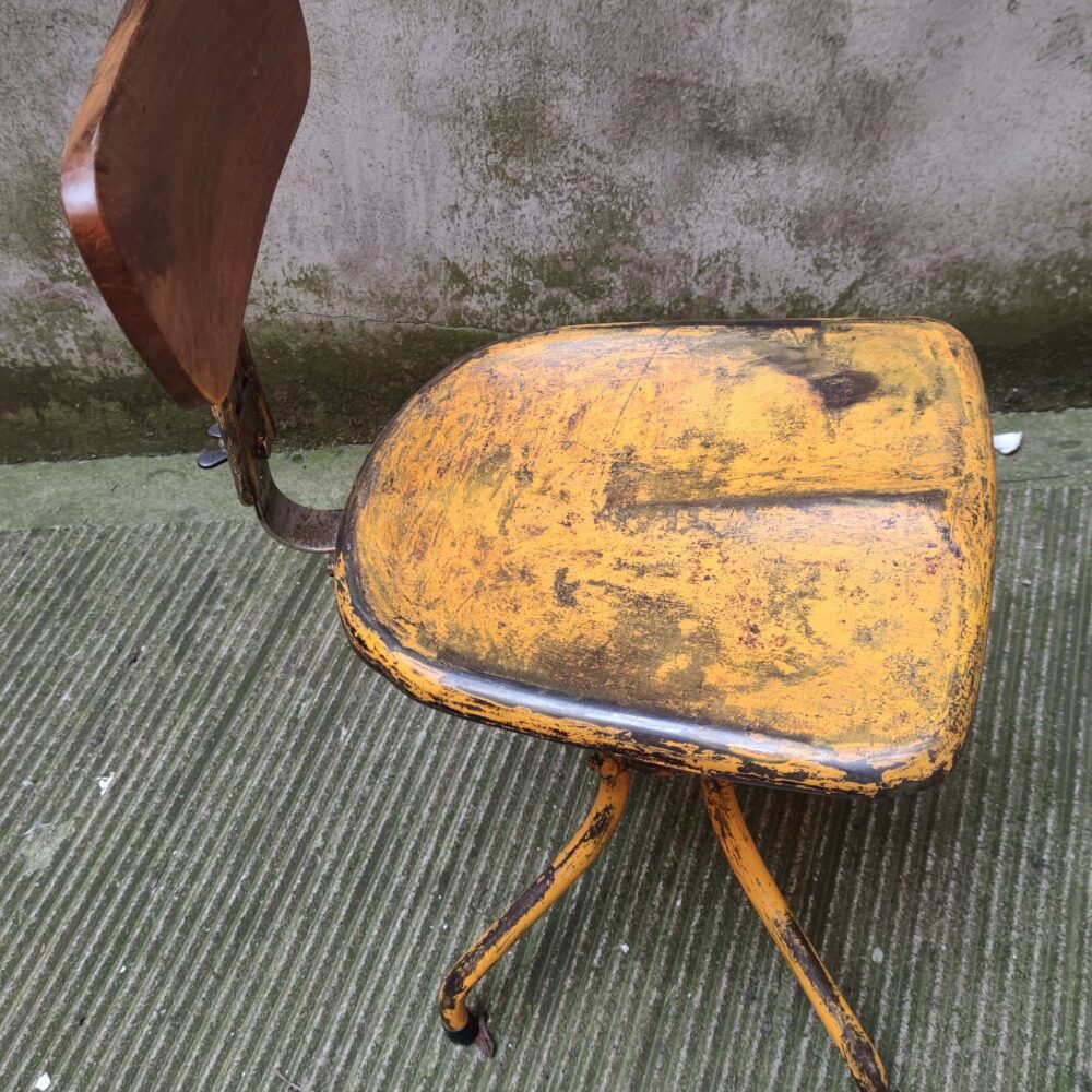 Sgabello Industrial Vintage
